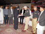 پولیس شہدا کی قربانیوں کو ہمیشہ یاد رکھا جائیگا آئی جی  