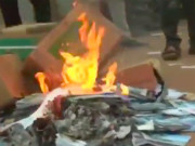 انتہا پسند ہندوؤں نے عیسائیوں کی مقدس کتابوں کو نذرآتش کردیا