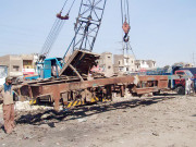 ماڑی پور نیو ٹرک اسٹینڈ پر تجاوزات کیخلاف آپریشن پتھارے ختم