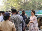 متنازع سوشل میڈیا پوسٹ کنگنا رناوت کی تھانے میں پیشی