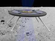 امریکی سائنسدانوں نے چاند کے لیے اڑن طشتری کا ڈیزائن پیش کردیا