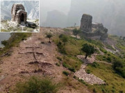 تاریخی سیاحتی مقام قلعہ نندنا کی بحالی کا کام تیزی سے جاری