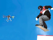 سوچی ونٹر اولمپکس ڈرونز کے ذریعے مقابلوں کی تصاویر لی جانے لگیں 