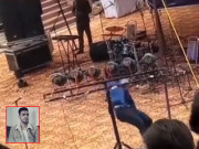 لائیوپرفارمنس کے دوران گلوکار نعمان ملک اسٹیج پر گرگئے ویڈیو وائرل