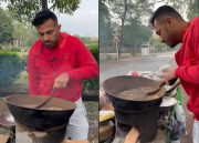 وہاب ریاض کی روڈ پر مکئی بیچنے کی ویڈیو وائرل