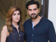 مہوش حیات کی ہمایوں سعید کو ’دی کراؤن‘ میں کاسٹ ہونے پر انوکھے انداز میں مبارکباد