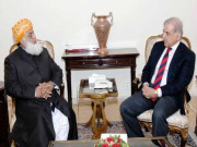 شہبازشریف اور فضل الرحمان کی ملاقات وزیراعظم کے خلاف تحریک عدم اعتماد پرمشاورت