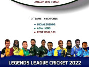 پاکستانی اور بھارتی کرکٹرز عمان کرکٹ لیگ میں آمنے سامنے