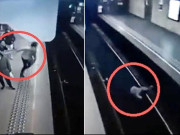 بیلجیئم میں نامعلوم شخص نے خاتون کوٹرین کے آگے دھکا دے دیا