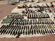 جنوبی وزیرستان میں سیکیورٹی فورسز کا آپریشن بڑی تعداد میں اسلحہ گولہ بارود برآمد