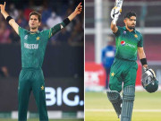 بابر اعظم اور شاہین آفریدی نے آئی سی سی کرکٹرز آف دی ایئر کے ایوارڈ جیت لیے