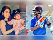 بیٹی کی  تصاویروائرل ہونے پرانوشکا اورویرات کا ردعمل