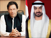 ابوظہبی کے ولی عہد کا وزیراعظم کو فون لاہور دہشتگرد حملے کی مذمت