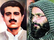 شہید افضل گرو اور مقبول بٹ کی برسی پر بھارتی سفارتخانے کے باہر مظاہرہ