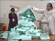 کے پی بلدیاتی الیکشن ووٹنگ ختم ہونے کے بعد گنتی کا عمل جاری