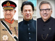 صدرِمملکت اور وزیر اعظم سے آرمی چیف کی ملاقات قومی سلامتی کے امور پر تبادلہ خیال