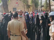 کرناٹک کے ایک اورکالج میں باحجاب طالبات کوروک دیا گیا