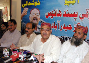  بلدیاتی آرڈیننس سندھ تقسیم کرنیکی سازش ہے قادر مگسی 