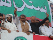 پی ٹی آئی نے سندھ حقوق مارچ کے اختتام پر چارٹر آف ڈیمانڈ جاری کردیا