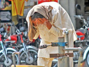 کراچی میں درجہ حرارت 38 ڈگری سے تجاوز کرگیا