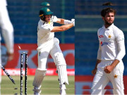 شاہین شاہ آفریدی نے مارنس لبوشین کو بولڈ کرکے اسٹمپ توڑ دی