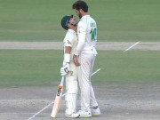 لاہور ٹیسٹ کھیل ختم ہونے پر وارنر اور شاہین آمنے سامنے آگئے