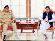 وزیراعظم عمران خان سے آرمی چیف جنرل قمر جاوید باجوہ کی ملاقات