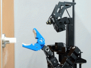 دربان روبوٹ نے نئی تکنیک سے جلد ہی دروازہ کھولنا سیکھ لیا