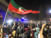 عمران خان کے خلاف ’غیر ملکی سازش‘ پی ٹی آئی حامیوں کا ملک گیراحتجاج