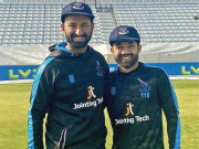 محمد رضوان اور چتیشور پجارا کا سسیکس کاؤنٹی کے لیے ڈیبیو