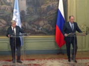 اقوام متحدہ کے سربراہ روس پہنچ گئے یوکرین میں جنگ بندی کا مطالبہ