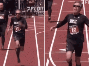 بزرگ شہری نے 14 سیکنڈ میں سومیٹر دوڑ کر سب کو حیران کردیا