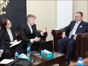 شرجیل میمن اور ایشیائی ترقیاتی بینک کے وفد میں ملاقات ریڈ لائن بی آر ٹی پر گفتگو