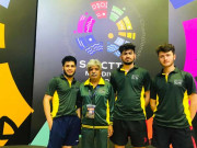 ساؤتھ ایشین جونیئر کریڈٹ ٹیبل ٹینس چیمپیئن شپ میں پاکستان کا سلور میڈل