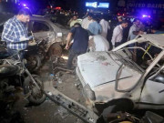 کراچی دھماکے میں جاں بحق خاتون سپرد خاک