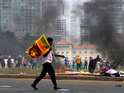 سری لنکا بے بسی کی تصویر