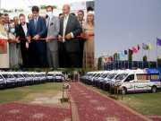 وزیراعلیٰ سندھ نے 50 ایمبولینسز کے ساتھ ریسکیو 1122 سروس کا آغاز کر دیا