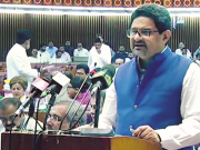 اپوزیشن لیڈر اور دیگر ارکان کی موجودگی کے باوجود بجٹ اجلاس میں حیرت انگیز خاموشی