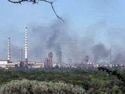 یوکرین روسی فوج کی کیمیائی پلانٹ پر گولہ باری