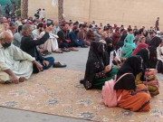 کراچی میں لاپتہ افراد کی بازیابی کیلئے احتجاج پر لاٹھی چارج