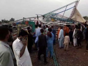 عرس کے دوران جھولا گرنے سے دو افراد جاں بحق