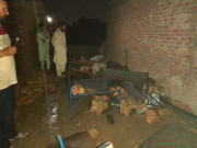 لاہور میں دیوار گرنے سے 5 افراد جاں بحق 1 زخمی