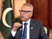 خشک سالی سے بچنے کے لیے چھوٹے ڈیموں کی تعمیر ناگزیر ہے صدر مملکت