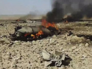 ایرانی فضائیہ کا جنگی طیارہ گر کر تباہ