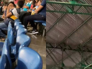 بنگلور میں اسٹیڈیم کی ٹپکتی چھت کی ویڈیو وائرل بھارتی حکام کو شرمندگی