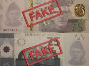 سوشل میڈیا پر زیر گردش 75 روپے کا نوٹ جعلی قرار