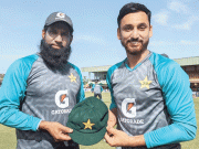 سلمان علی آغا پاکستان کے 247ویں ٹیسٹ کرکٹریوسف نے کیپ دی