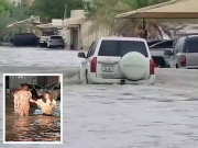 امارات میں شدید بارشیں ملازمین کو گھر سے کام کرنے کی ہدایت