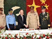 چینی فوج کی سالگرہ جی ایچ کیو میں منائی گئی جنرل باجوہ مہمان خصوصی