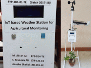 پاکستانی طالبعلموں نے زرعی شعبے کے لیے موسمیاتی اسٹیشن تیارکرلیا